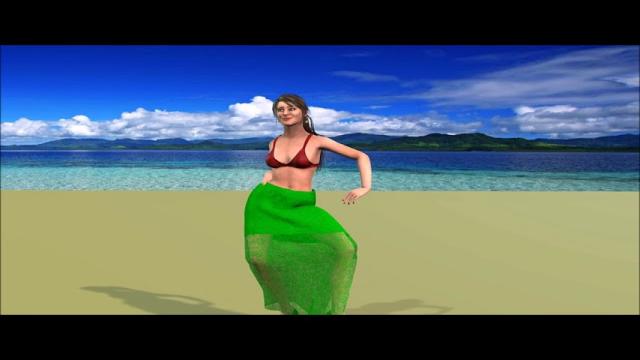 💖 Belly  dance  Motions  🎶  (3D Animation)