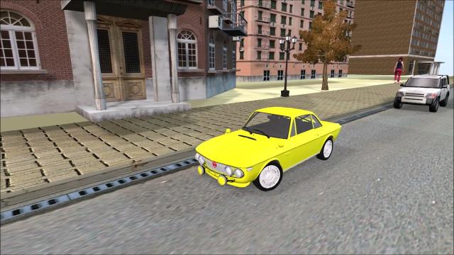 Lancia Fulvia rally  -3D Model