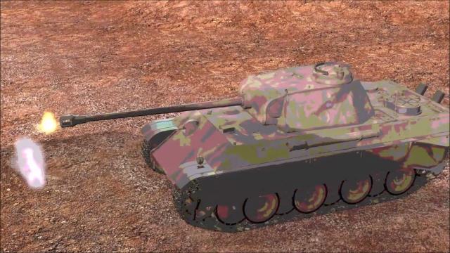 Animated 3D models of tanks ( Game  ready)