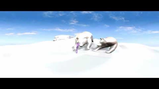 Arctic violet     (360 degree   animation)