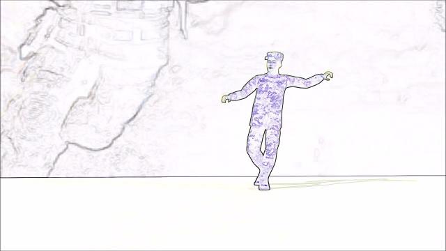 Kick - 3D Animation