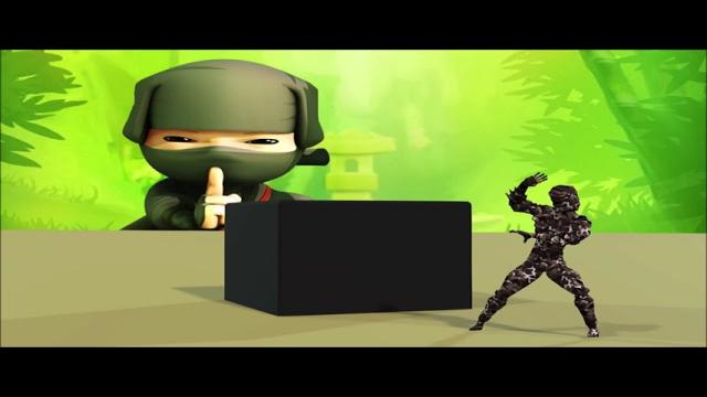 Ninja combat  Motions  (3D Animation)