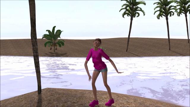 Dancing  by the Sea  💖(3D Animation)