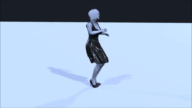 Медленный танец мечты в стиле хип хоп  3Д Анимация