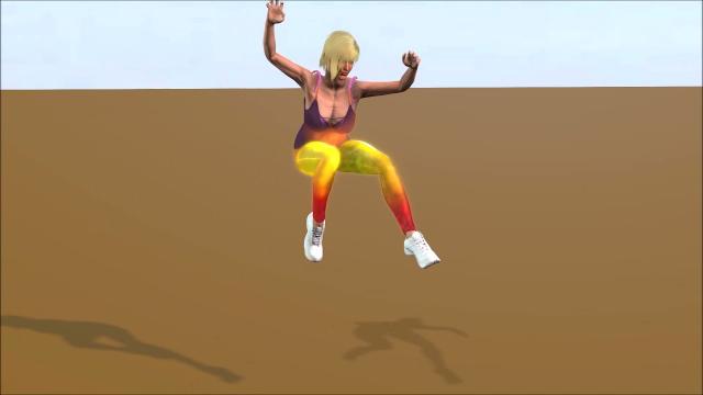 Female  Standing Motion Pack- Iclone Motions