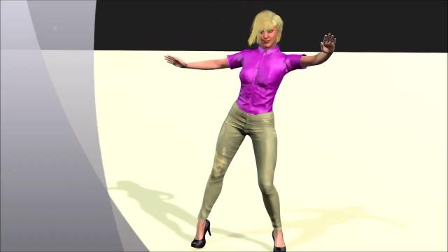 Вращение руками в танце хип хоп  3Д Анимация