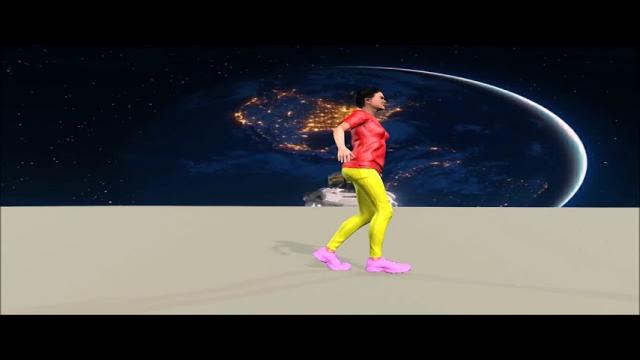 Moon  Walking  💖  (3D Animation)