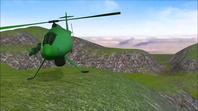 Helicopter  combat  3D  Model