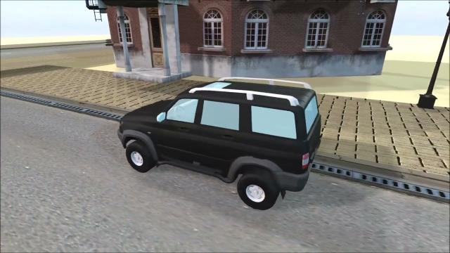 Uaz Patriot 3D Model