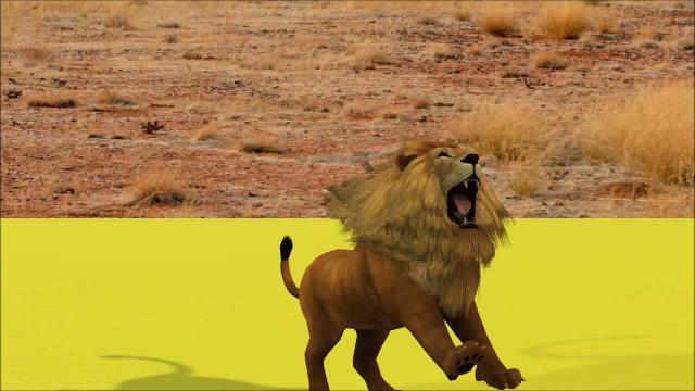 Lion  3D  Movements- Iclone Motion