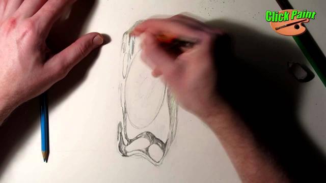 Как нарисовать 3D рисунок на бумаге карандашом