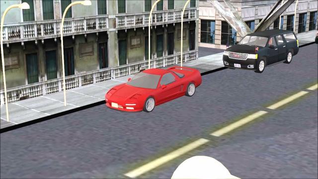 Animated   3D Model  Honda  nsx