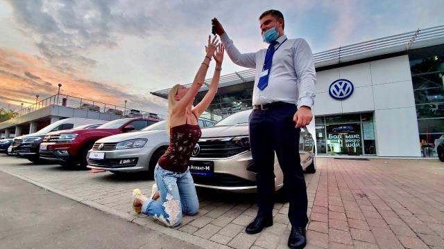 Купила НОВЫЙ Volkswagen Polo Sedan по цене Лады Весты топ