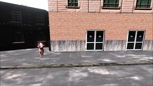 Walk  turn  left  side- 3D Animation
