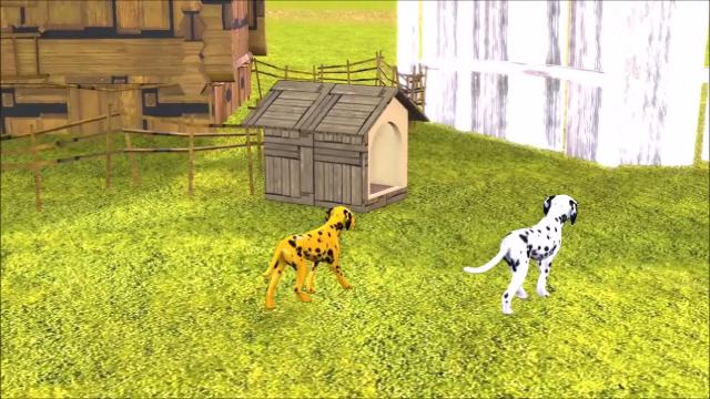 Two puppies-An animated film for children