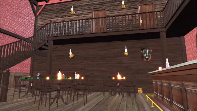 Western Saloon  3D Model