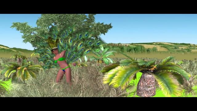 Samba  dance (3D  Animation  in  panoramic  format)