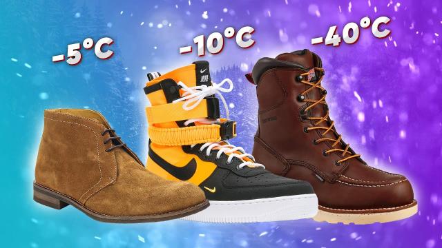 Мужская зимняя обувь. Как выбрать ботинки на зиму от −5 до −40 °C