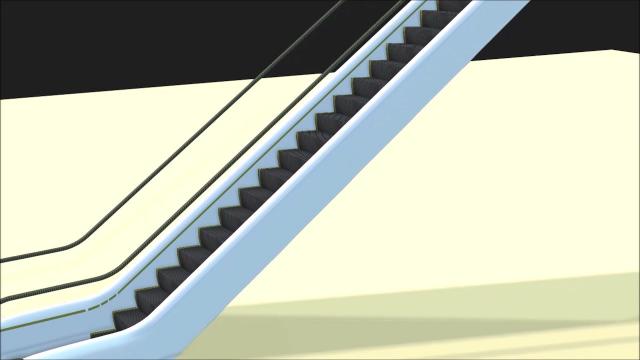 Escalator  - 3D  Model